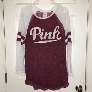 PINK Victoria’s Secret Baseball T-shirt!